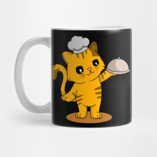 Chef Cat: Adorable Feline Serving Dish Collection Mug